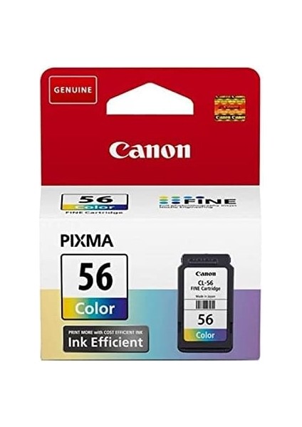 Cl-56 Orijinal Renkli Mürekkep Kartuşu, 400 Sayfa Siyah, 300 Sayfa Renkli Baskı (9064B001) fiyatları