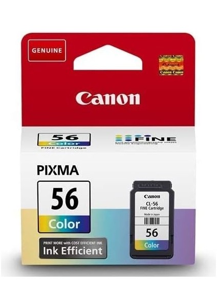 Cl-56 Orijinal Renkli Mürekkep Kartuşu, 400 Sayfa Siyah, 300 Sayfa Renkli Baskı (9064B001) modelleri