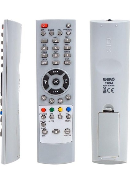 Weko Sunny Dıgıturk DT-5002 -12200 Sd Kasalı Modeli Uydu Kumandası