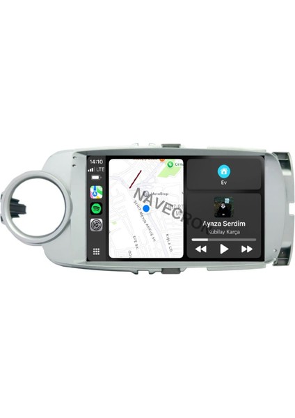 Toyota Yarıs 2012-20 9” Uyumlu Androıd Multimedya Gerçek 2/32 Kablosuz Carplay Geri Görüş Kameralı fiyatları