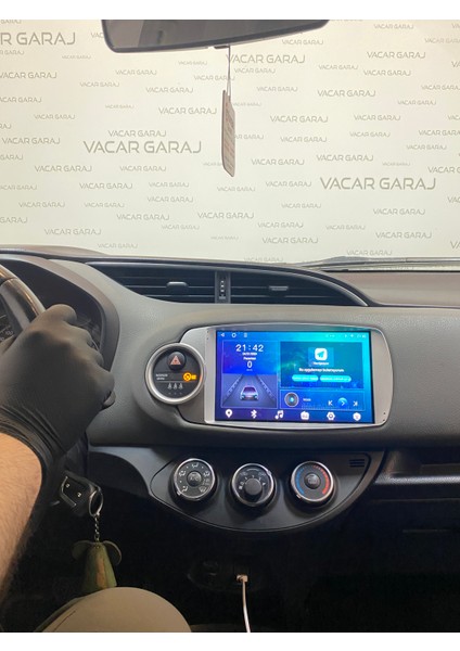 Toyota Yarıs 2012-20 9” Uyumlu Androıd Multimedya Gerçek 2/32 Kablosuz Carplay Geri Görüş Kameralı modelleri