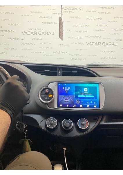 Toyota Yarıs 2012-20 9” Uyumlu Androıd Multimedya Gerçek 2/32 Kablosuz Carplay Geri Görüş Kameralı fırsatları