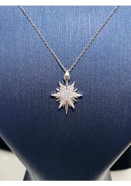 Kuzey Yıldızı Çelik Kolye