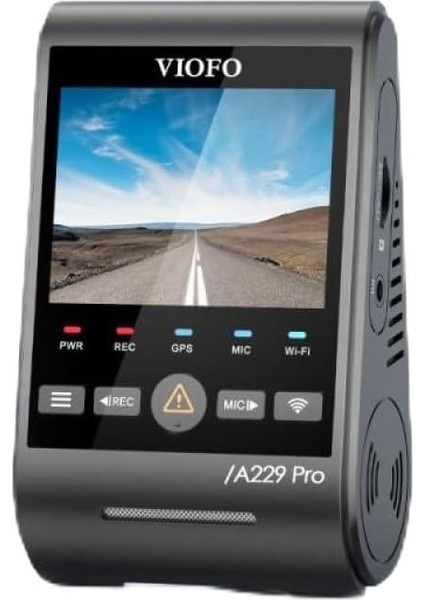 A229 Pro 4K Hdr Starvis 2 Sensörlü Wi-Fi S'li Araç Kamerası