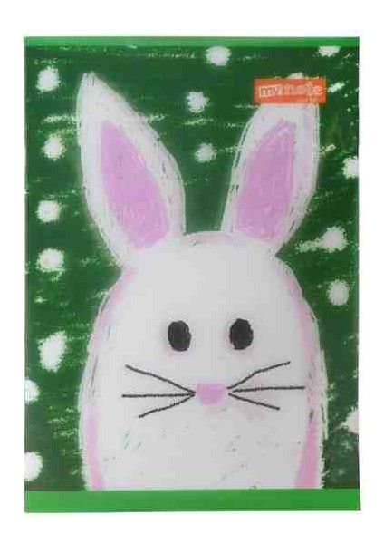 A4 40 Yaprak Kareli Pp Kapak Dikişli Defter