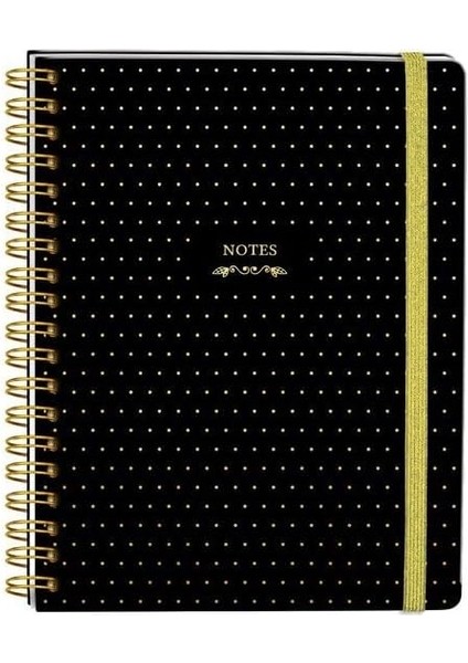 Journals Sert Kapaki Spiralli Defter 17X24 cm 90 Gr. 96 Yp.çizgili