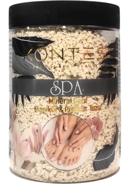 Kontes Spa Mineral Care Manikür Pedikür Tozu Bej 500 gr