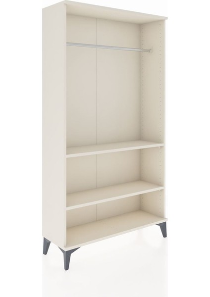 Arges Dolap 2 Raflı Kapaklı Tek Askılı 88X30X163 Aytaşı-Aytaşı fiyatları