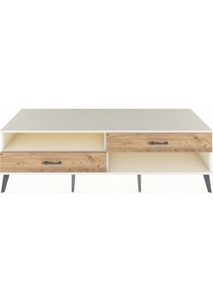 Kronos Tv Ünitesi Tek Raflı 2 Çekmeceli 176X59X51 Aytaşı-Aytaşı/çam
