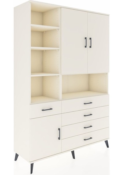 Hyperion Dolap 8 Raflı 5 Çekmeceli 3 Kapaklı 132X44X195 Aytaşı-Aytaşı/aytaşı fiyatları