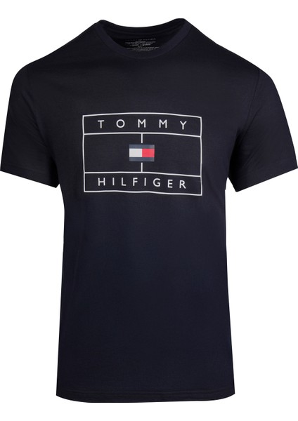 Tommy Hılfıger Erkek T-Shırt 09T4511-411