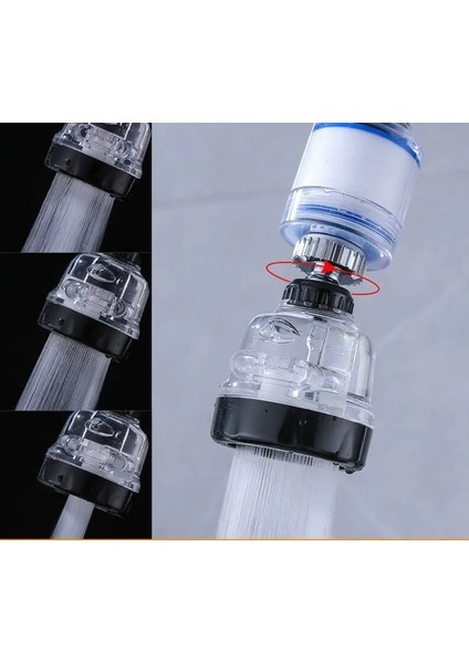 Tasarruflu Musluk Başlığı + Esnek Temizlik Fırçası - 5D7E2H fiyatları