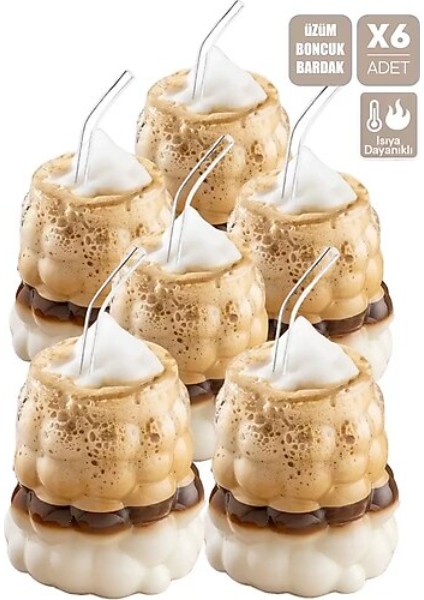 Üzüm Bardak Seti (60 ML) - 6 ADET