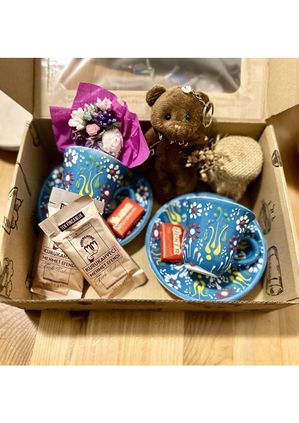 Sevgiliye , Kız Arkadaşa Bir Kahve Içelim Hediye Seti Görsel Gibidir