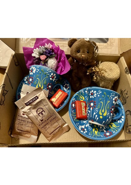 Sevgiliye , Kız Arkadaşa Bir Kahve Içelim Hediye Seti Görsel Gibidir fiyatları