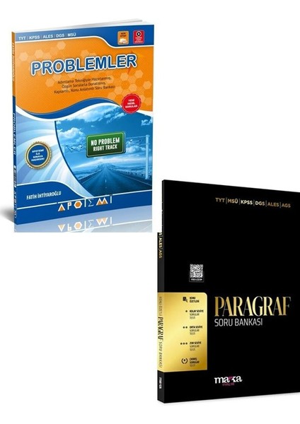 Apotemi+Marka 2026 Problemler+Paragraf Soru Bankası Seti