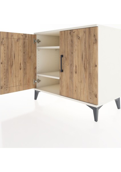 Hyperion Şifonyer 2 Raflı 2 Kapaklı 88X44X80 Aytaşı-Çam fırsatları
