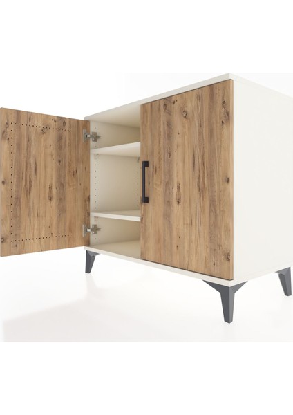 Hyperion Şifonyer 2 Raflı 2 Kapaklı 88X44X80 Aytaşı-Çam indirimleri