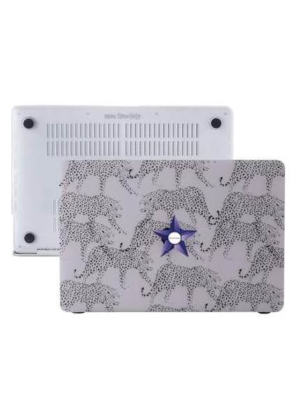 Pro Kılıf 13 Inç M1-M2 A1706-08 A1989 A2159 A2251 A2289 A2338 ile Uyumlu ANIMAL02 Açık Pembe modelleri