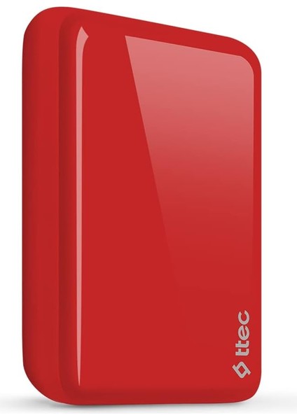 Recharger 10.000MAH Taşınabilir Şarj Aleti / Powerbank - Kırmızı (2BB156K)