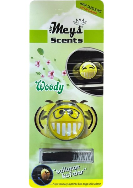 Araç Kalorifer Kokusu (Emoji) Odunsu 1 Adet Fiyatı