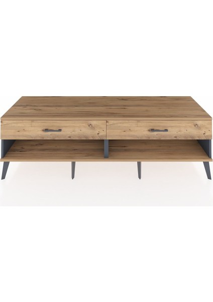 Kronos Tv Ünitesi 2 Çekmeceli 176X59X51 Antrasit-Çam/çam