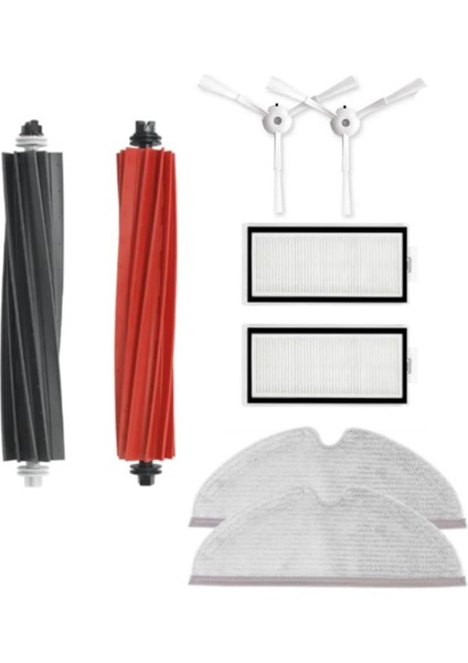 Roborock Q8 Max/q8 Max+ Süpürge Modelleri ile Uyumlu 8 Parça Set