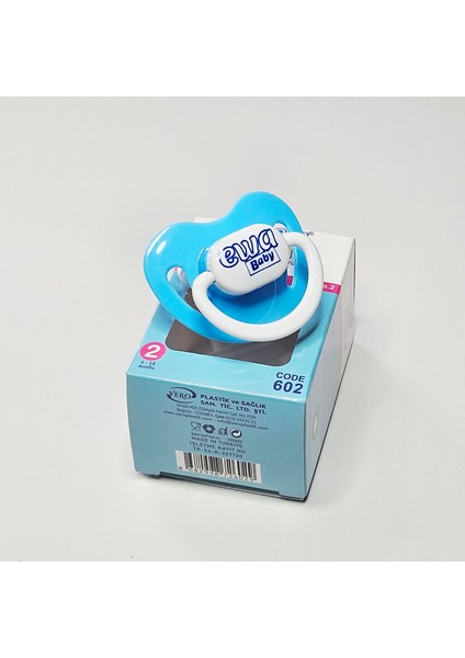 2'li Bebek Emzik Damaklı Silikon Emzik Ewa Baby 6-18 Ay modelleri