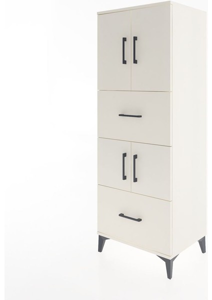 Hyperion Dolap 3 Raflı 2 Çekmeceli 4 Kapaklı 60X44X163 Aytaşı-Aytaşı modelleri