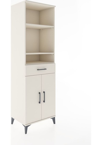 Hyperion Dolap 4 Raflı Tek Çekmeceli 2 Kapaklı 60X44X195 Aytaşı-Aytaşı fiyatları