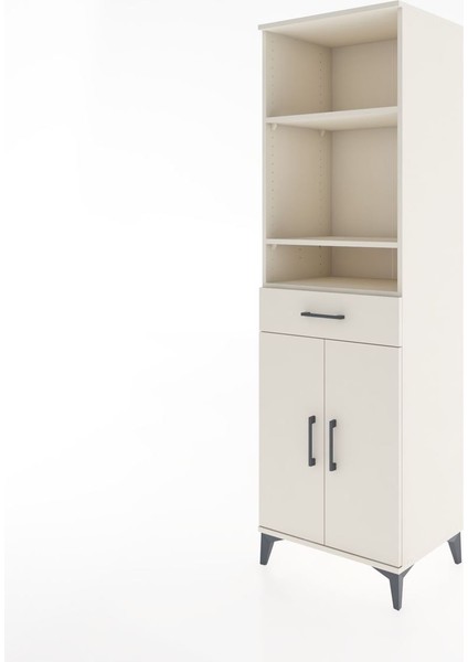 Hyperion Dolap 4 Raflı Tek Çekmeceli 2 Kapaklı 60X44X195 Aytaşı-Aytaşı modelleri