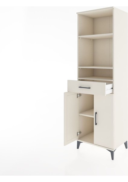 Hyperion Dolap 4 Raflı Tek Çekmeceli 2 Kapaklı 60X44X195 Aytaşı-Aytaşı fırsatları