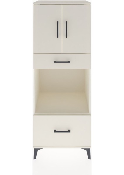 Hyperion Dolap 2 Raflı 2 Çekmeceli 2 Kapaklı 60X44X163 Aytaşı-Aytaşı