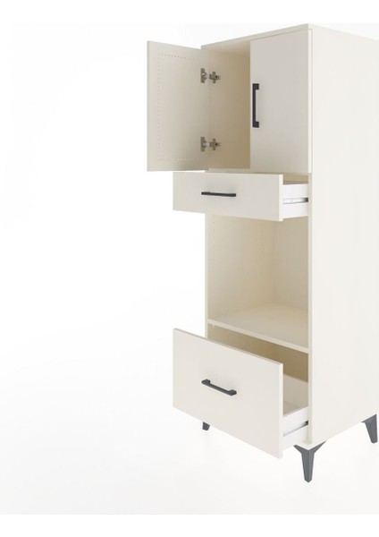 Hyperion Dolap 2 Raflı 2 Çekmeceli 2 Kapaklı 60X44X163 Aytaşı-Aytaşı fırsatları