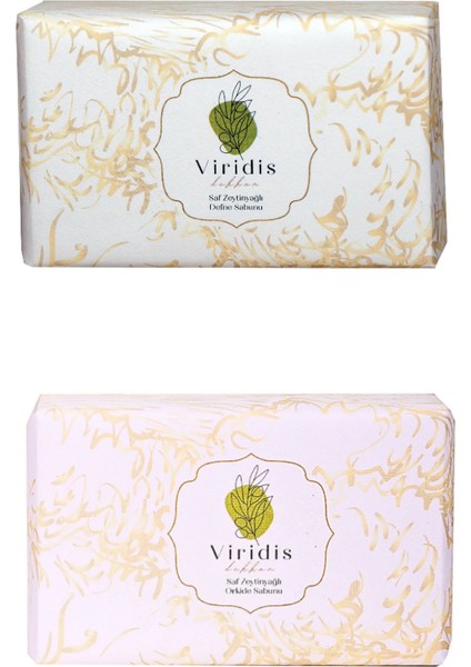 🌸defne & Orkideli Katı Sabun Paketi