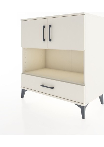 Hyperion Şifonyer 3 Raflı Tek Çekmeceli 2 Kapaklı 88X44X96 Aytaşı-Aytaşı modelleri