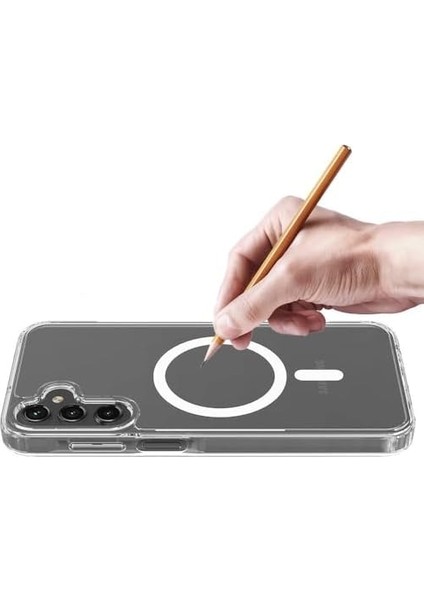 S21 Fe ile Uyumlu Transparent Manyetik ile Uyumlu, Tam Gövde Kılıf Crystalclear Telefon Kılıfı Pmma - Şeffaf fiyatları