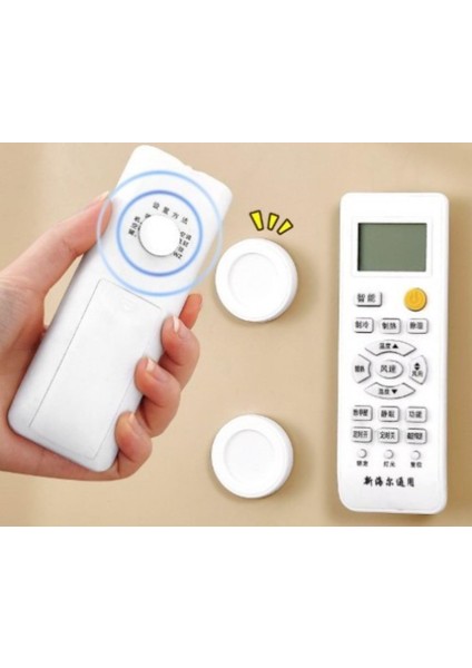 Çok Amaçlı Kumanda ve Telefon Tutucu, 2 Adet, Güçlü Tutuş, Montaj ve Dayanıklı Tasarım