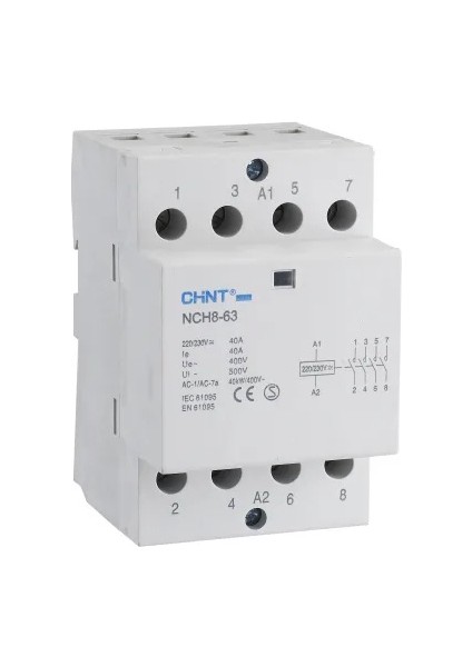 4X25A 2na+2nk 220-230V Ac Bobinli (Ürün Kodu: 256091)