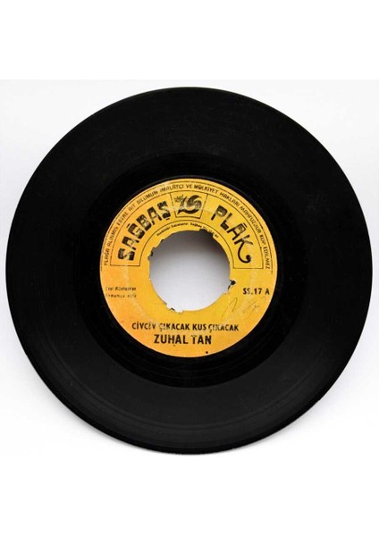 Zuhal Tan - Civciv Çıkacak Kuş Çıkacak Parçala Şaban Plak (106.5) PLK5439