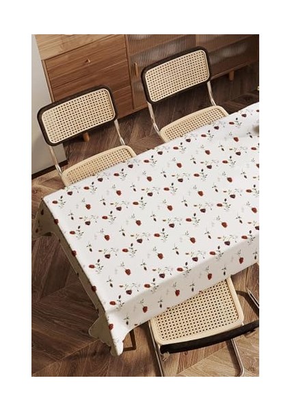 & Laurel Baskılı Yıkanabilir Masa Örtüsü Mutfak Bahçe Piknik Masa Örtüsü (140X200) modelleri