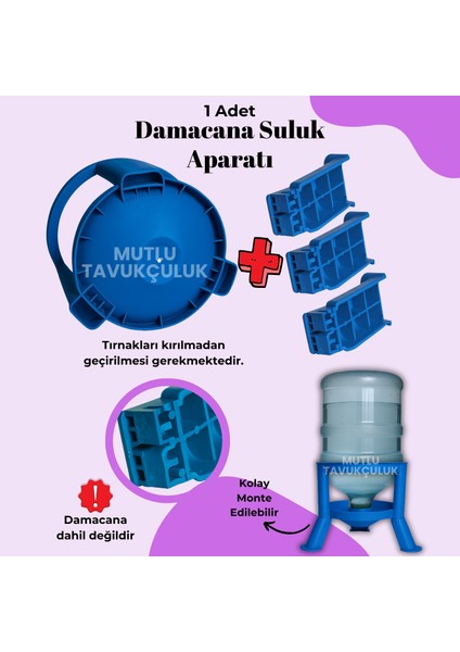 1 Adet Akıllı Otomatik Damacana Aparatı Güvercin Suluk Tavuk Suluğu Civciv Hindi Kaz Ördek Keklik fiyatları