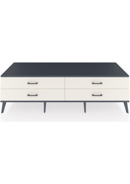 Kronos Tv Ünitesi 4 Çekmeceli 176X59X51 Çam-Antrasit/aytaşı