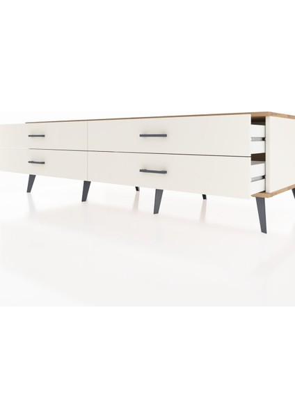 Kronos Tv Ünitesi 4 Çekmeceli 176X59X51 Aytaşı-Çam/aytaşı fırsatları