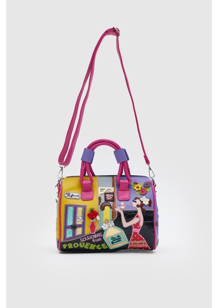 Colorfull Ithal Omuz Çantası fiyatları