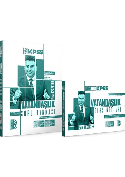 2026 Kpss Vatandaşlık Tamamı Çözümlü Soru Bankası - 2026 Kpss Vatandaşlık Ders Notları