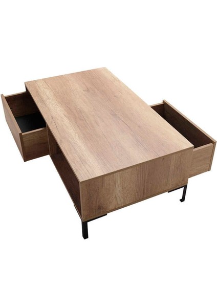 Cube Dikdörtgen Orta Sehpa-Açık Ceviz (Tori) 103X42X60 cm (Gxyxd) indirimleri