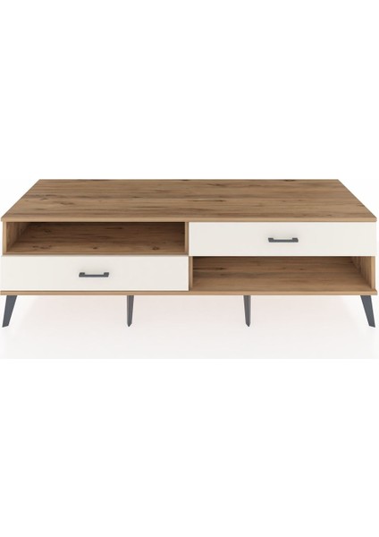Kronos Tv Ünitesi Tek Raflı 2 Çekmeceli 176X59X51 Çam-Çam/aytaşı