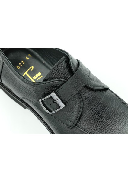 Hakiki Deri Loafer Erkek Ayakkabı Eva Taban Toka Detaylı - E023 fırsatları
