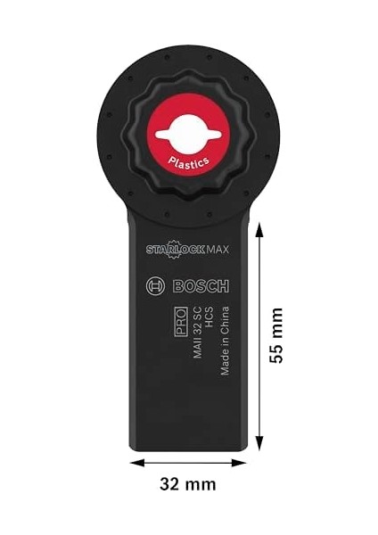 1x Pro Maıı 32 Sc Dolgu Bıçağı (Silikon, Genişlik 32 Mm, Professional Aksesuar Çok Fonksiyonlu Makine) fiyatları